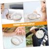 Hemobllo Pacifier Case for On the Go, PP Pacifier Box with Hook, Dustproof Storage Case for Babies view 3
