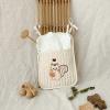 Baby Crib Organizer Diaper Stacker with Side Pockets view 3