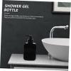 WRITWAA Refillable Pump Bottles with Black Dispenser Pumps, 4-Pack, 150 ml PET for Shampoo, Lotion and Travel view 4