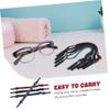 JECOMPRIS 4-Piece Adjustable Eyeglass Strap Set view 3
