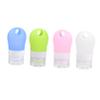 WRITWAA 4-Piece 38 mL Silicone Travel Bottles, Refillable, BPA-Free and Leakproof view 1