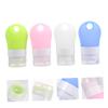 WRITWAA 4-Piece 38 mL Silicone Travel Bottles, Refillable, BPA-Free and Leakproof view 3