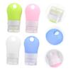 WRITWAA 4-Piece 38 mL Silicone Travel Bottles, Refillable, BPA-Free and Leakproof view 4