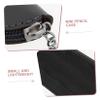 Small PU Pencil Case with Zipper, Slim and Elegant view 3