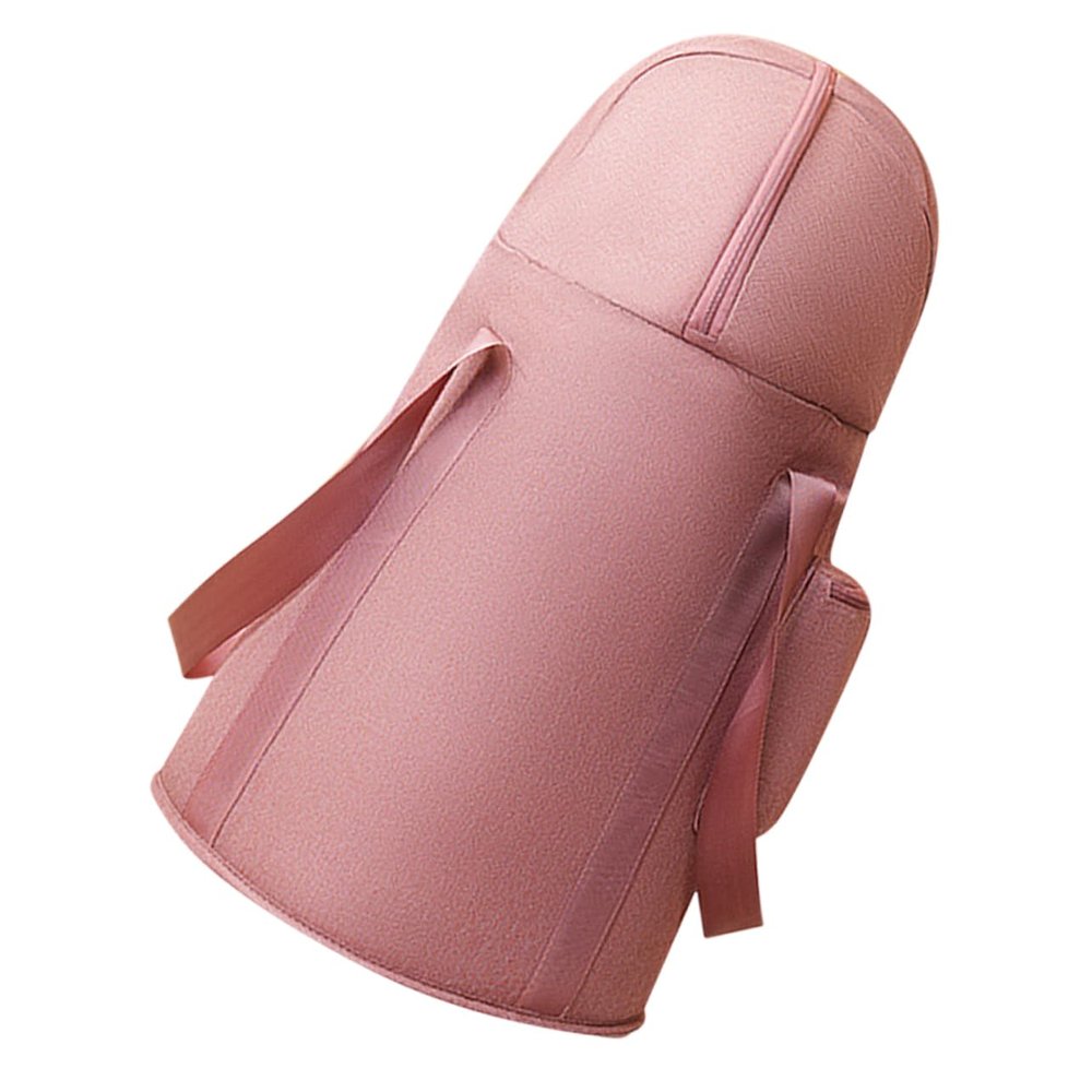 Folding Foot Bath Bucket, Fabric, Aluminum Foil and PVC, Pink