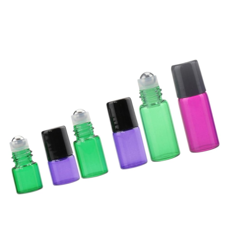 VICASKY 6-Piece Glass Roller Bottles for Essential Oils and Perfume