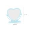 PACKOVE Heart-Shaped Double-Sided Tabletop Makeup Mirror view 2