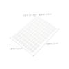Transparent Oval Nail Adhesive Tabs, 10 Sheets, Double-Sided view 2