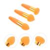 Christmas Gift Ideas, 3-Piece Makeup Sponge Sticks, Orange view 3