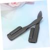 VICASKY 3-Piece Foldable Eyelash and Eyebrow Comb Set, Black view 4