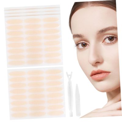 Invisible Fiber Eyelid Tape Strips, 240 Pieces, for Hooded Eyelids