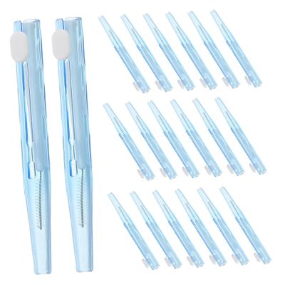 SHERCHPRY 40-Piece Reusable Interdental Brushes for Cleaning Between Teeth