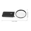 Beavorty Adjustable Folding Magnifying Lamp with Light for Jewelry, Crafts, Painting, and Electronics Repair view 2