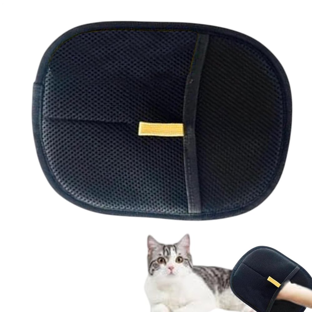 Double-Sided Pet Grooming Gloves