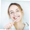 Vaguelly Toothbrush Set, 8 Count, with Soft Plastic Bristles for Sensitive Gums and Teeth, Includes Tongue Cleaner view 4