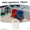 Replacement Drain Plugs for Mop Bucket, 3-Piece, 18 mm Rubber view 3
