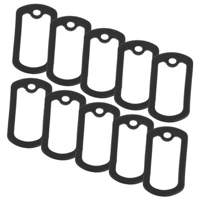Toddmomy 10-Pack Dog Tag Silicone Covers