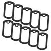 Toddmomy 10-Pack Dog Tag Silicone Covers view 1