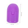 2 Purple PP Menstrual Cup Storage Boxes view 2