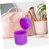 2 Purple PP Menstrual Cup Storage Boxes view 4
