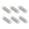 Happyyami Plastic Replacement Rollers for Electric Foot Files, 6-Pack view 1