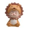 Yellow Resin Cake Ornament with Child Design view 1