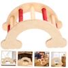 ibasenice Hamster Climbing Ladder with Wooden House view 3