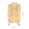 VALICLUD Compact Transparent False Eyelash Storage Case view 2