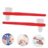 DEARMAMY 3 Sets Denture Cleaning Brushes, Portable Travel Brushes, 4 Pieces per Set view 4