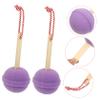 WRITWAA 2-Piece Reusable Body Massage Sponge Set with Exfoliating Function view 4