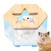 Gerbil Shower Box, Transparent Hamster Potty view 1