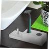 Healvian Silver 3-in-1 Zinc Alloy Razor Stand view 4