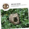 Abaodam Handwoven Natural Garden Decoration Bird Nest view 3
