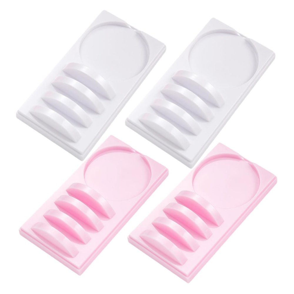 SHERCHPRY 4-Piece PP Lash Extension Board for Personal Use