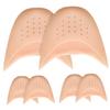 6-Piece SEBS Toe Protection Set, Flexible and Reusable, Beige view 1