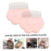 Cat Paw Brushes for Grooming and Hair Removal, 2-Pack, Pink view 2