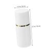 ABS Refillable Dauber Bottles, 6-Pack, 20 mL, White view 2