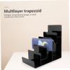 Multi-Tier Acrylic Cosmetic Organizer with Compartments view 3