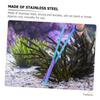 DEARMAMY Stainless Steel Aquatic Plant Scissors, Rust-Resistant Aquarium Trimming Tool view 3