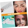 PACKOVE 100-Piece Eyebrow Balance Ruler Stencils for Makeup Positioning and Shaping view 3