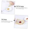 CALLARON 6-Piece Silicone Spatula Set with Long Handles view 3