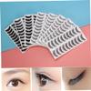 80 Pairs of 8-Design Black Synthetic Eyelashes view 3