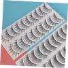 80 Pairs of 8-Design Black Synthetic Eyelashes view 4