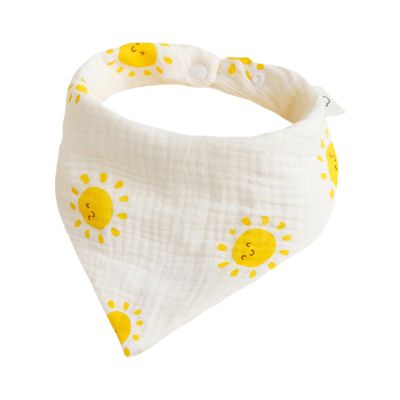 Kids' Feeding Bibs, Absorbent Soft Triangle Bibs