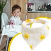 Kids' Feeding Bibs, Absorbent Soft Triangle Bibs view 3