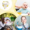 Kids' Feeding Bibs, Absorbent Soft Triangle Bibs view 4