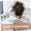 VALICLUD Feather Hair Ties, 2-Pack, Elastic Fabric, Comfortable and Gentle on Hair view 3