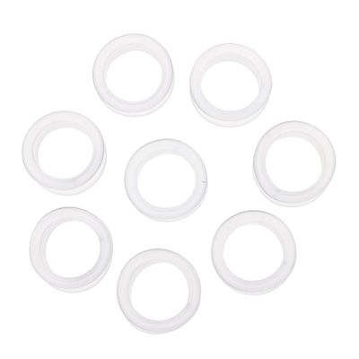 JOINPAYA Scissor Finger Rings - Flexible Silicone, Non-Slip, 8 Pack for Pet Grooming and Nail Trimming