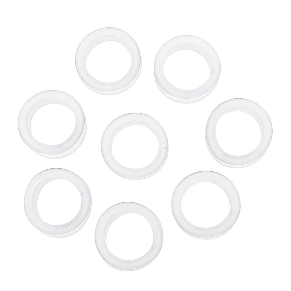 JOINPAYA Scissor Finger Rings - Flexible Silicone, Non-Slip, 8 Pack for Pet Grooming and Nail Trimming