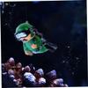 SEWOART Decorative Aquarium Diver Figures, Floating Resin Ornaments view 3